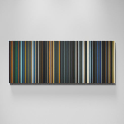 Sunshine movie canvas wall art - color palette print