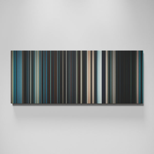 Serenity movie canvas wall art - color palette print