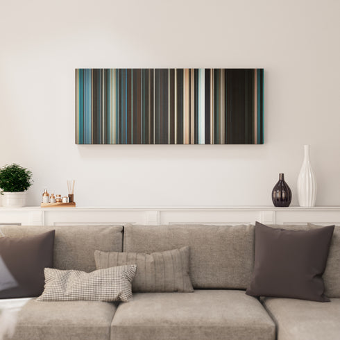 Serenity canvas print in living room - film wall decor