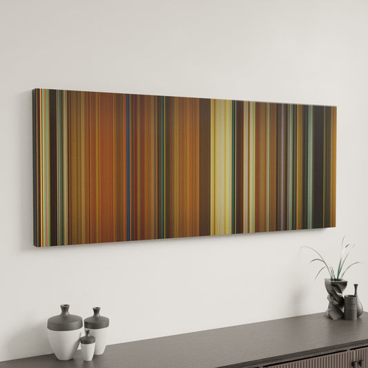 Minimal interior design with Mr. Magorium's Wonder Emporium Frome on the wall