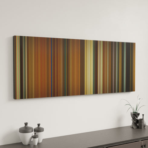 Mr. Magorium's Wonder Emporium canvas art in modern interior - movie color palette