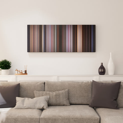 Lethal Weapon canvas print in living room - film wall decor