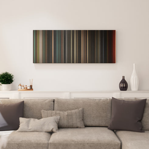 Evil Dead canvas print in living room - film wall decor