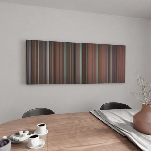 Hoosiers canvas wall art in kitchen - movie decor