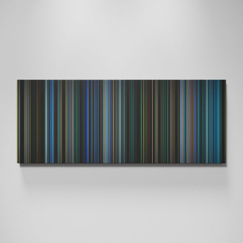 Watchmen movie canvas wall art - color palette print