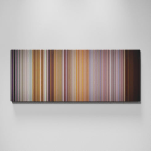 The Wonder Years: Pilot movie canvas wall art - color palette print