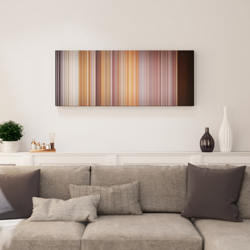 Living room interior with The Wonder Years: Pilot Frome on the wall