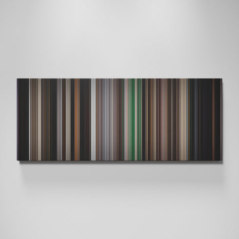 The Disaster Artist movie canvas wall art - color palette print