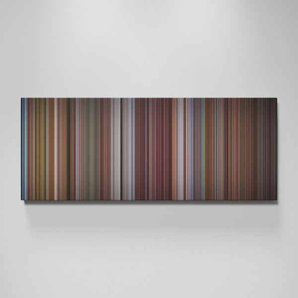 The Room movie canvas wall art - color palette print