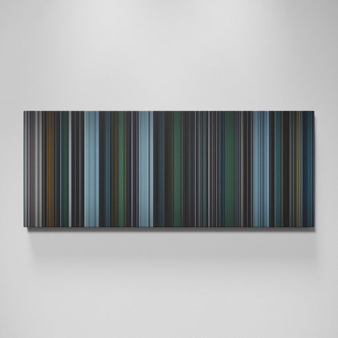Person of Interest: If-Then-Else movie canvas wall art - color palette print
