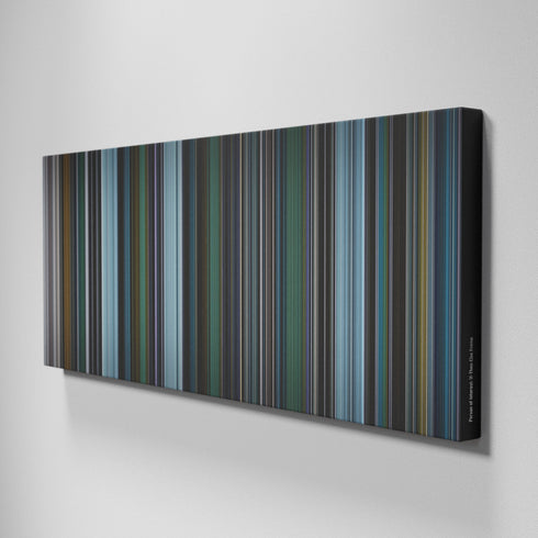 Side view of Buff's of Person of Interest: If-Then-Else Frome on the wall