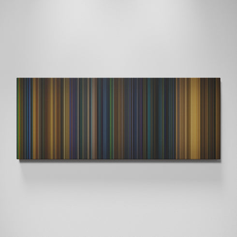 Gone in 60 Seconds movie canvas wall art - color palette print