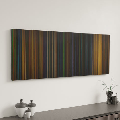 Gone in 60 Seconds canvas art in modern interior - movie color palette