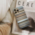 jeremiah johnson Frome phone case next to interior items