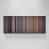 The Fugitive movie canvas wall art - color palette print