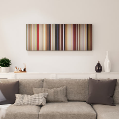 Living room interior with Pee-wee's Big Adventure Frome on the wall