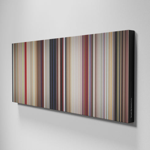 Side view of Buff's of Pee-wee's Big Adventure Frome on the wall