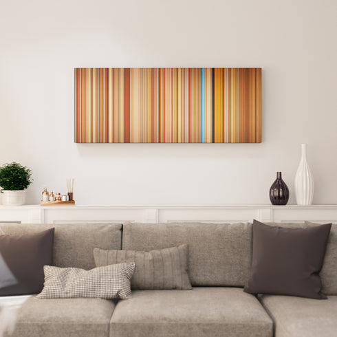 The Royal Tenenbaums canvas print in living room - film wall decor