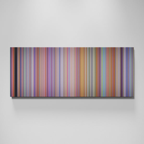 The Transformers: The Movie movie canvas wall art - color palette print
