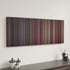White Christmas canvas art in modern interior - movie color palette