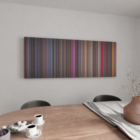 White Christmas canvas wall art in kitchen - movie decor