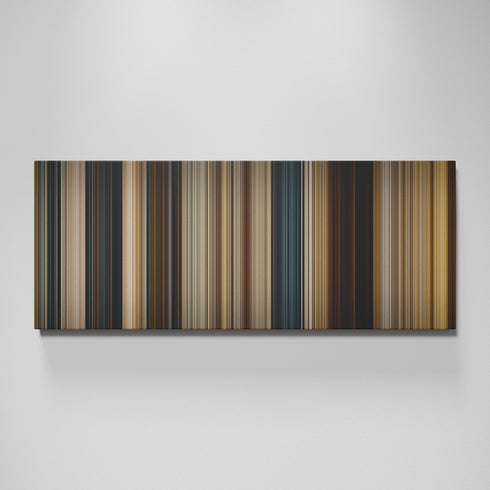 300 movie canvas wall art - color palette print