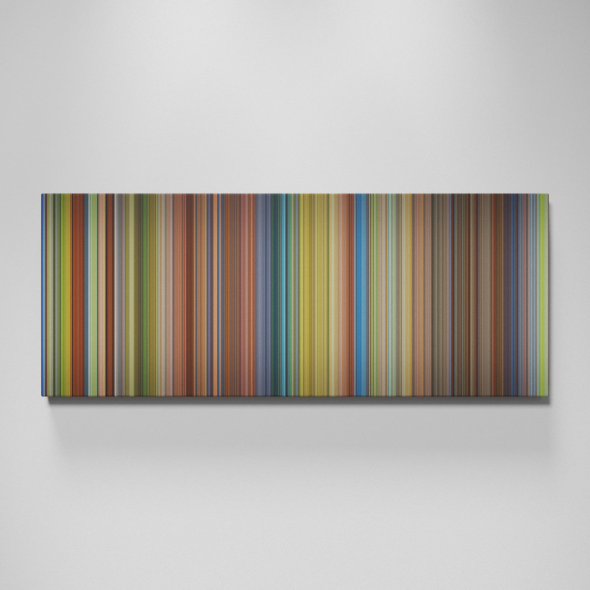 Princess Mononoke movie canvas wall art - color palette print