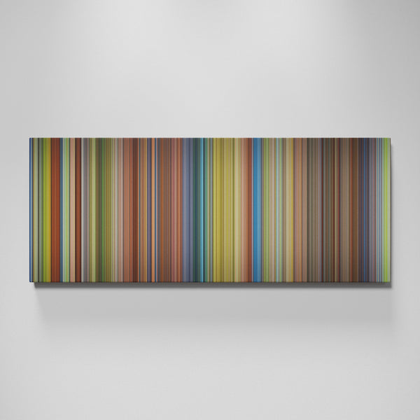 Princess Mononoke movie canvas wall art - color palette print