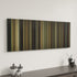 Zodiac canvas art in modern interior - movie color palette