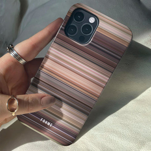 shag Frome phone case when holding in hands