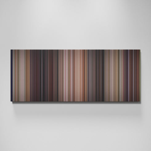 Shag movie canvas wall art - color palette print