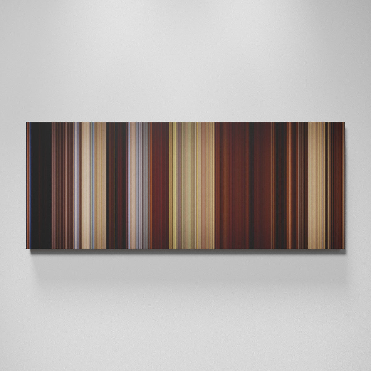 Django Unchained movie canvas wall art - color palette print