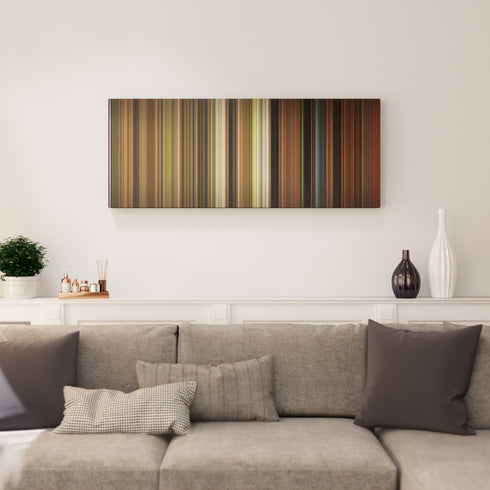Driving Miss Daisy canvas print in living room - film wall decor