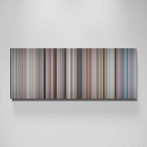 Sliding Doors movie canvas wall art - color palette print