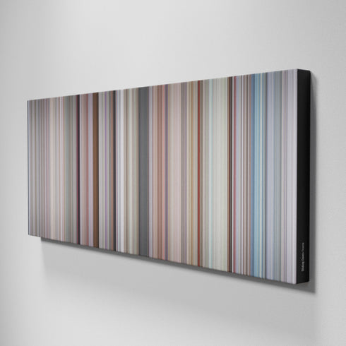 Side view of Buff's of Sliding Doors Frome on the wall