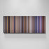 Contact movie canvas wall art - color palette print