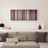 Contact canvas print in living room - film wall decor