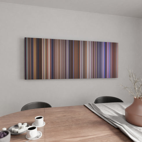 Contact canvas wall art in kitchen - movie decor