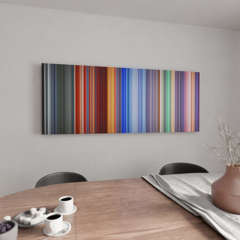 Hero canvas wall art in kitchen - movie decor