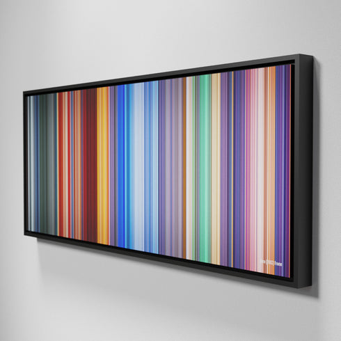 Hero movie canvas art - framed wall print