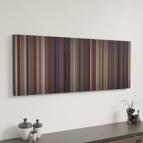 Ace Ventura: Pet Detective canvas art in modern interior - movie color palette