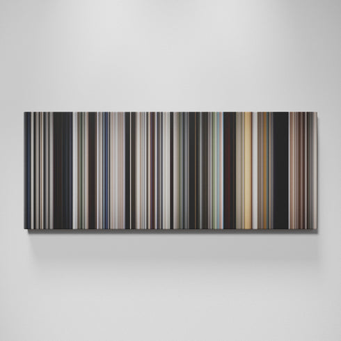 There Will Be Blood movie canvas wall art - color palette print