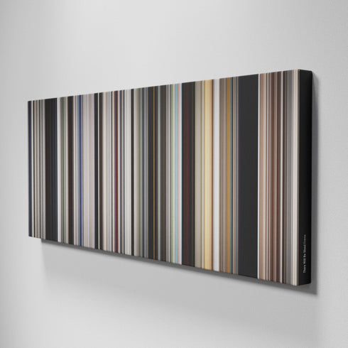 Side view of Buff's of There Will Be Blood Frome on the wall