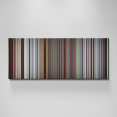 Thor: Ragnarok movie canvas wall art - color palette print