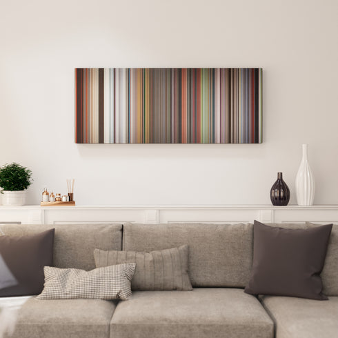 Living room interior with Thor: Ragnarok Frome on the wall