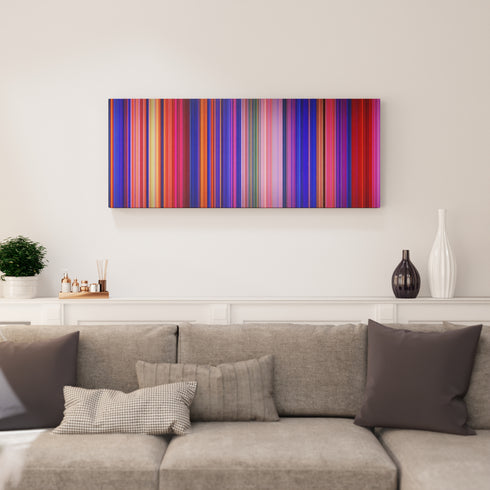 Living room interior with Aladdin Frome on the wall