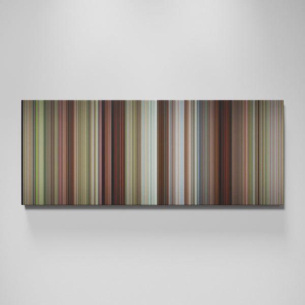 Caddyshack movie canvas wall art - color palette print