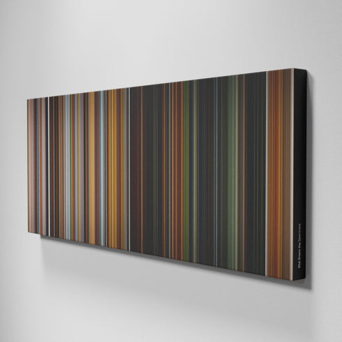 Side view of Buff's of What Dreams May Come Frome on the wall