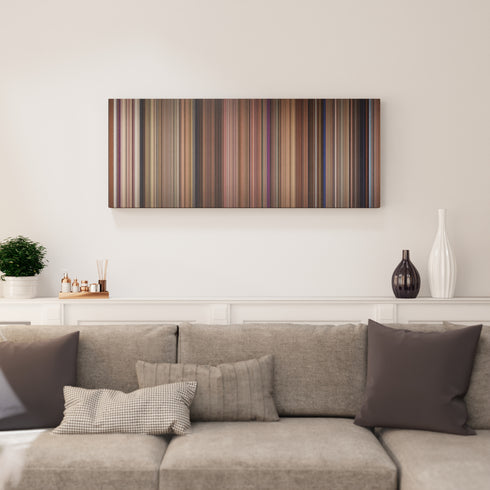 Living room interior with Snow White and the Seven Dwarfs Frome on the wall