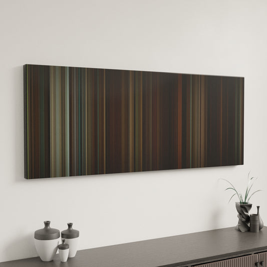 Minimal interior design with The Holiday Frome on the wall